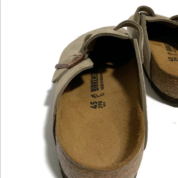 Men’s Birkenstock Boston BS Taupe - Size 12 - Picture 6 of 6